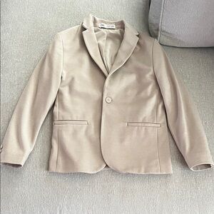 Boys size 8 zara suite with Button Detail